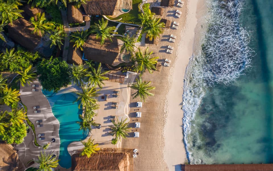 Viceroy Riviera Maya Aerial