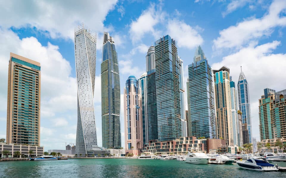 Dubai Marina Skyline