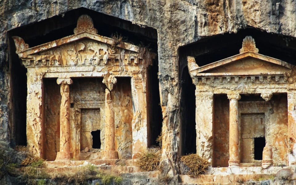 Rock Tombs, Dalyan, Turkey