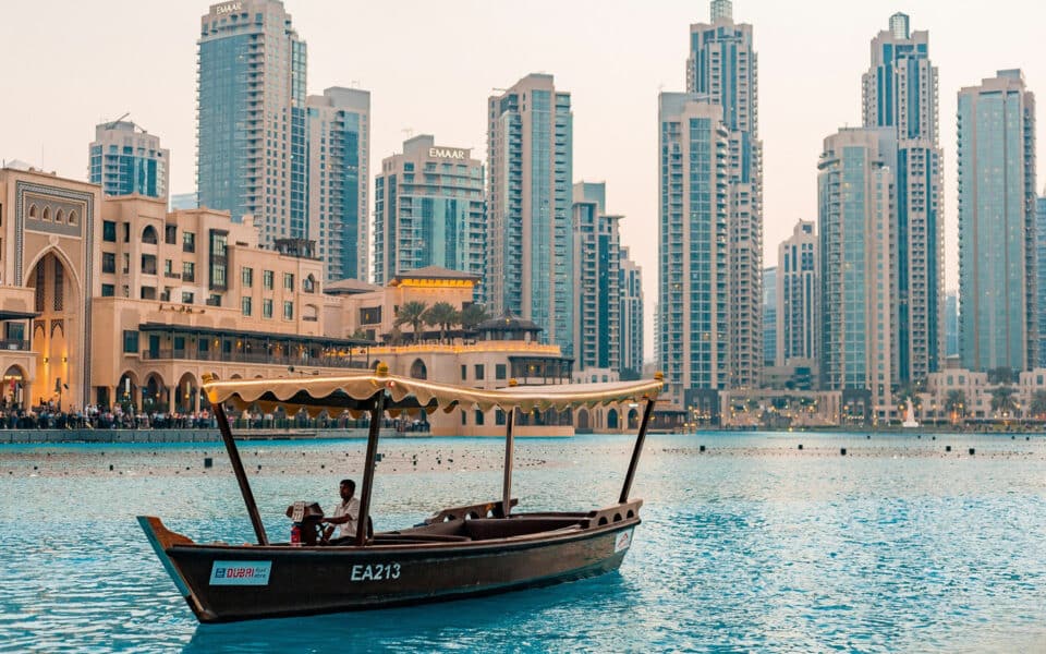 Tourist Boat Dubai Marina