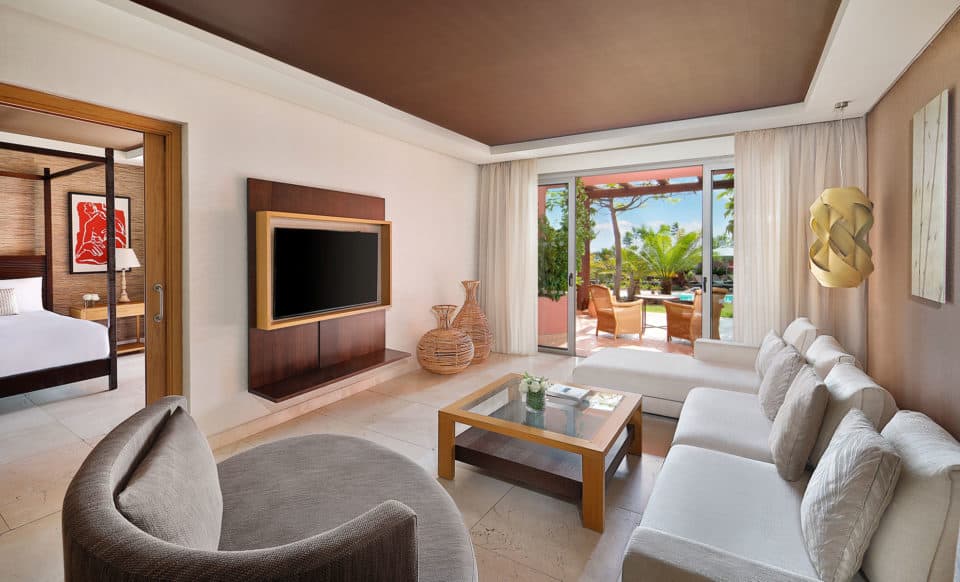 The Ritz-Carlton Abama One Bedroom Suite Villas Living Room