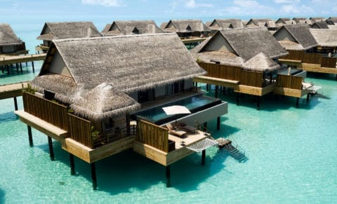 Joali Maldives Sunset Water Villa with Pool