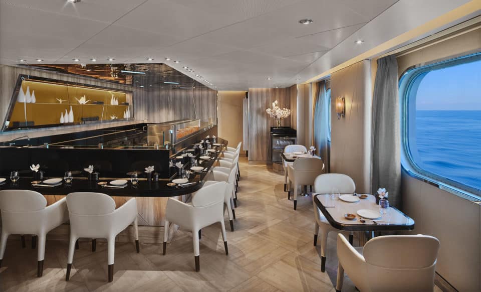 Seabourn Encore Sushi