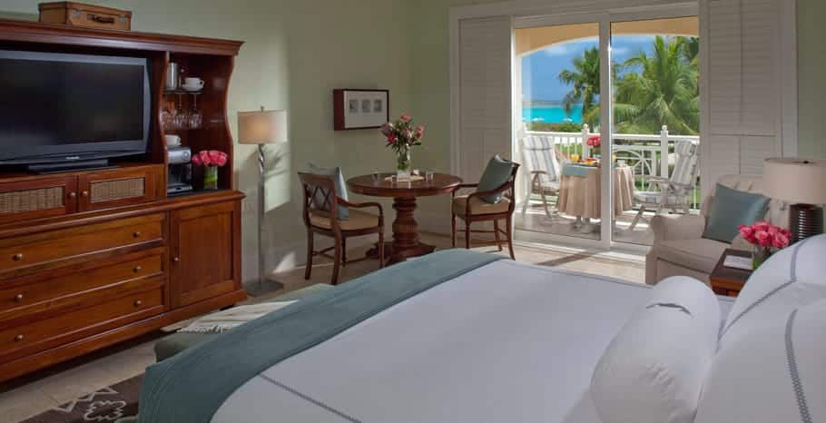 Sandals Emerald Bay Beach House Honeymoon Oceanview Grande Luxe Club Level Room