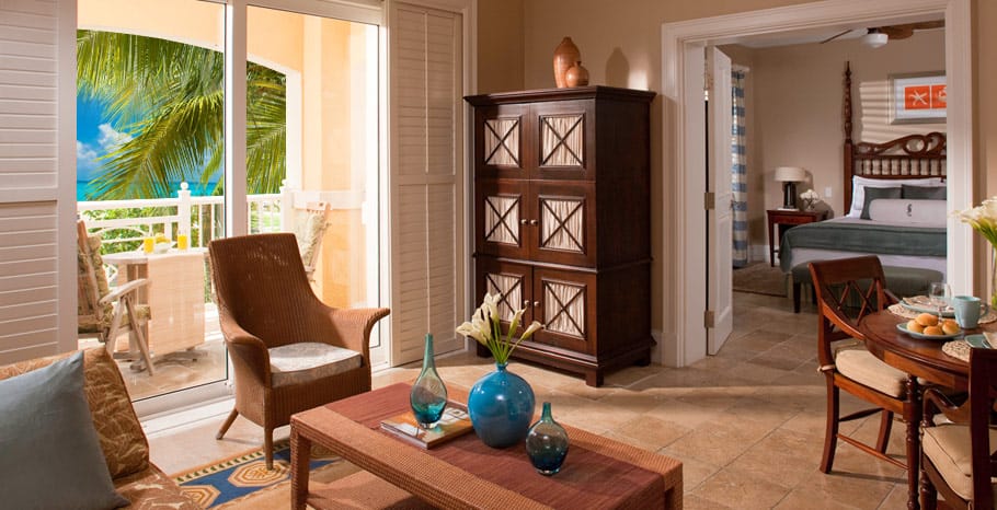 Sandals Emerald Bay Beach House Honeymoon Oceanview One Bedroom Butler Suite