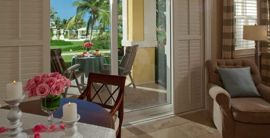 Sandals Emerald Bay Beach House Oceanview Grande Luxe Walkout Club Level Room