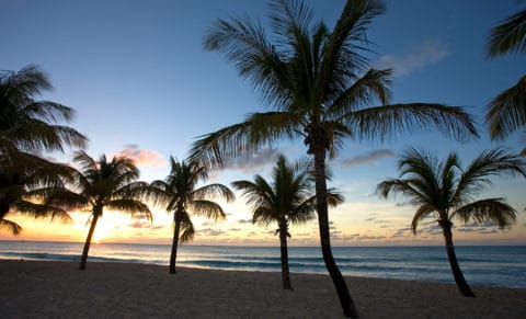 Galley Bay Resort & Spa Beach Sunset