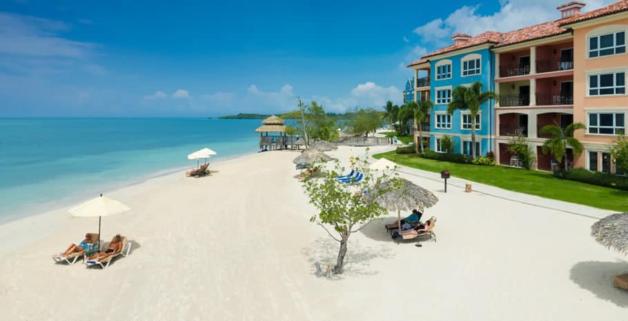 Sandals South Coast Beachfront Grande Luxe Club Level Suite