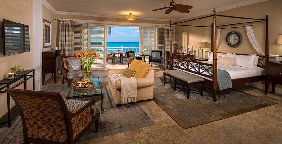 Sandals Emerald Bay Beachfront Oversized Butler Villa Suite