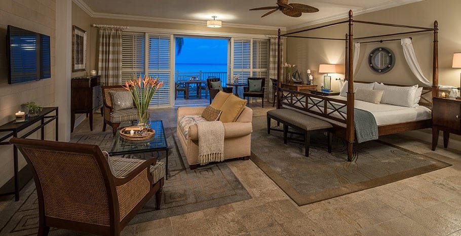Sandals Emerald Bay Beachfront Oversized Butler Villa Suite