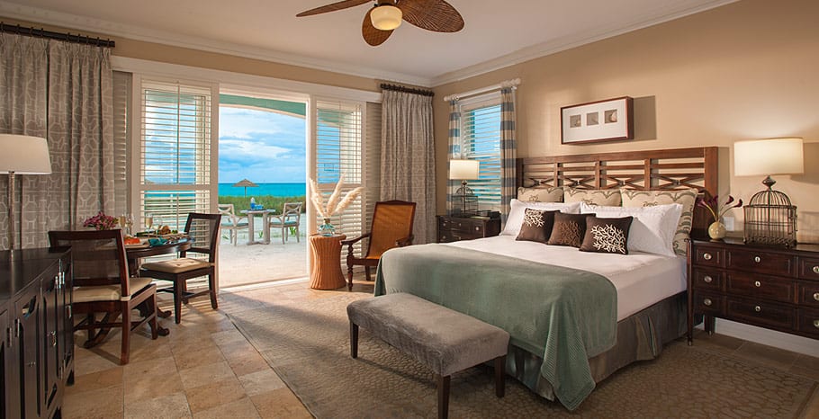 Sandals Emerald Bay Beachfront Walkout Butler Junior Villa Suite