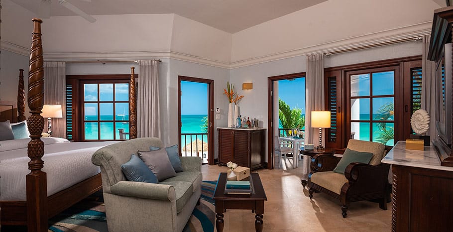 Sandals Grande Antigua Caribbean Honeymoon Beachfront Butler Suite