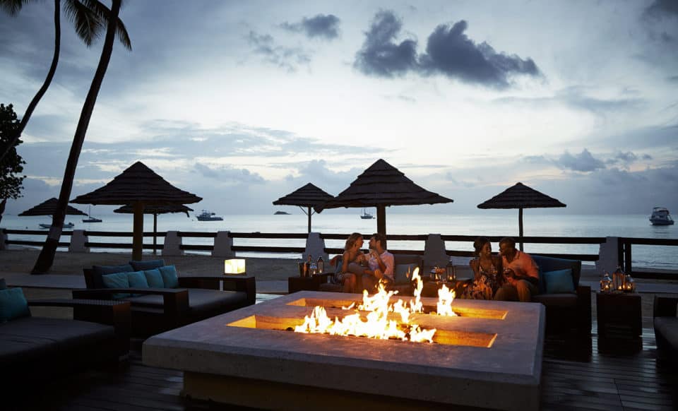 Sandals Grande Antigua Beach Firepit