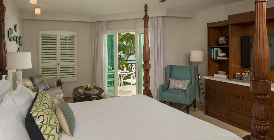 Sandals South Coast Italian Beachfront Club Level Junior Suite