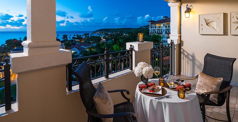 Sandals Grande Antigua Mediterranean Honeymoon Romeo Juliet Penthouse One Bed Butler