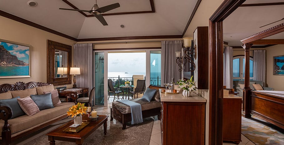 Sandals Grande Antigua Mediterranean Oceanview Penthouse One Bedroom Butler Suite