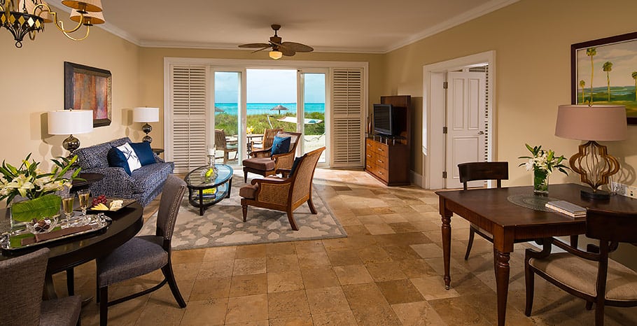 Sandals Emerald Bay Prime Minister Honeymoon One Bedroom Beachfront Walkout Butler Villa Suite