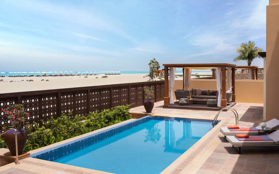 Saadiyat Rotana Resort 2 Bedroom Beachfront Villa Private Pool