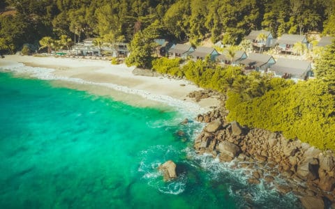 Carana Beach Hotel Aerial