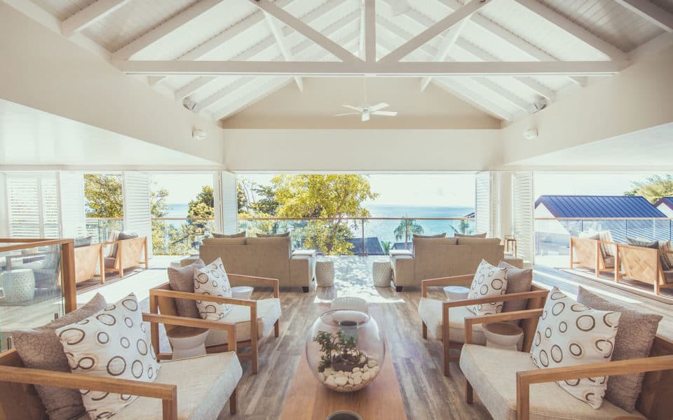 Carana Beach Hotel Interior of Lobby