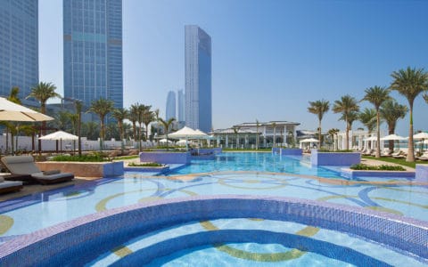 The St. Regis Abu Dhabi Nation Riviera Beach Club Swimming Pool