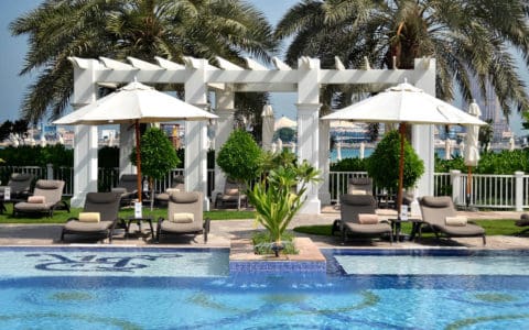 The St. Regis Abu Dhabi Nation Riviera Beach Club Swimming Pool