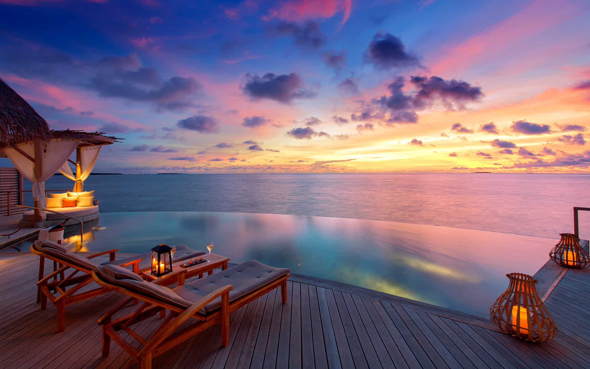 Milaidhoo Maldives Ocean Residence Sunset