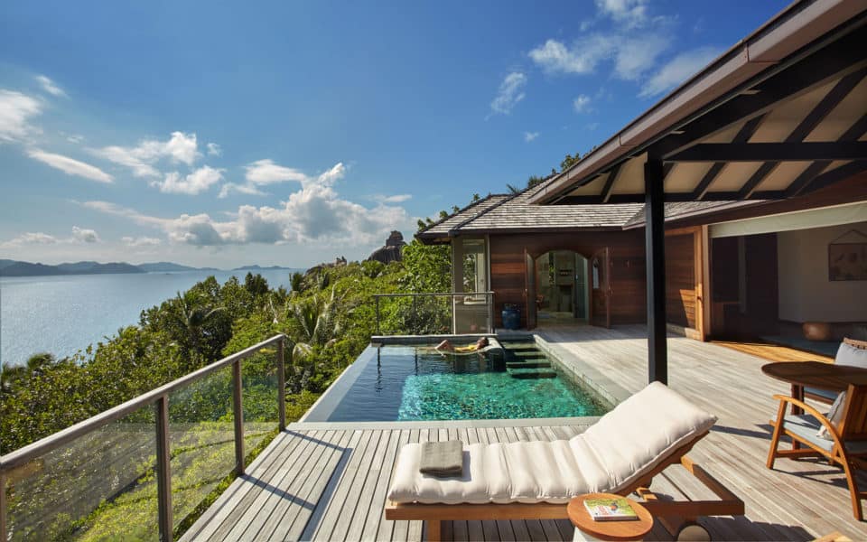 Six Senses Zil Pasyon Panorama Pool Villa deck