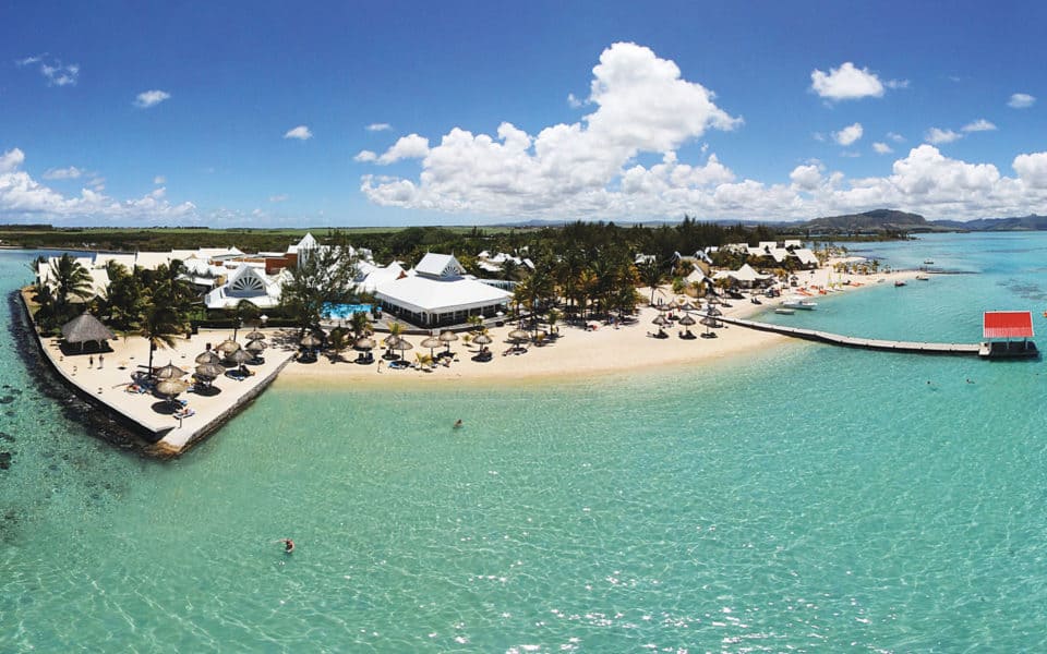 Preskil Beach Resort Aerial