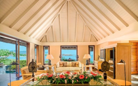 The Oberoi Beach Resort Royal Villa Living Room