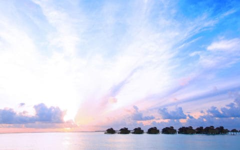 Six-Senses-Laamu-Water-Villa-Sunset