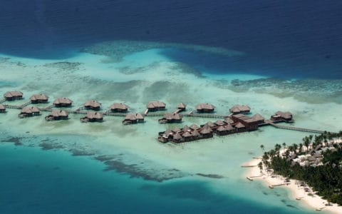 The Sun Siyam Iru Fushi Aerial