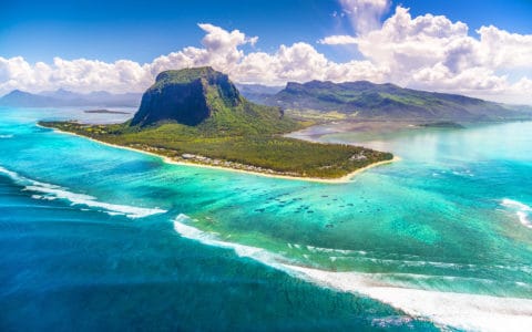 St. Regis Mauritius Aerial View