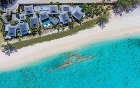 St. Regis Mauritius Aerial View