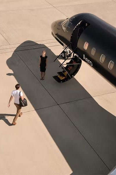 Aero Private Jet Boarding